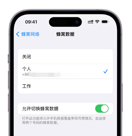 南区街道苹果维修服务分享如何在iPhone上使用双卡 